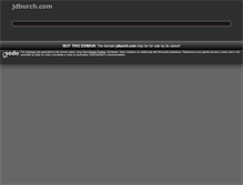 Tablet Screenshot of jdburch.com